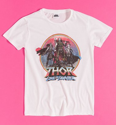 Marvel Thor Love and Thunder Circle T-Shirt