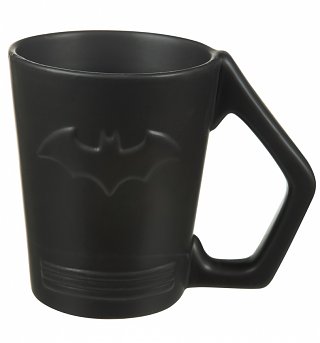 Matt Black Shaped Batman Mug Matt Black Shaped Batman Mug