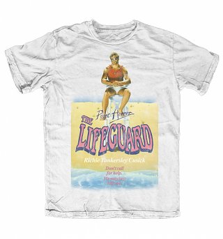 Men's Point Horror The Lifeguard White T-Shirt Men's Point Horror The Lifeguard White T-Shirt