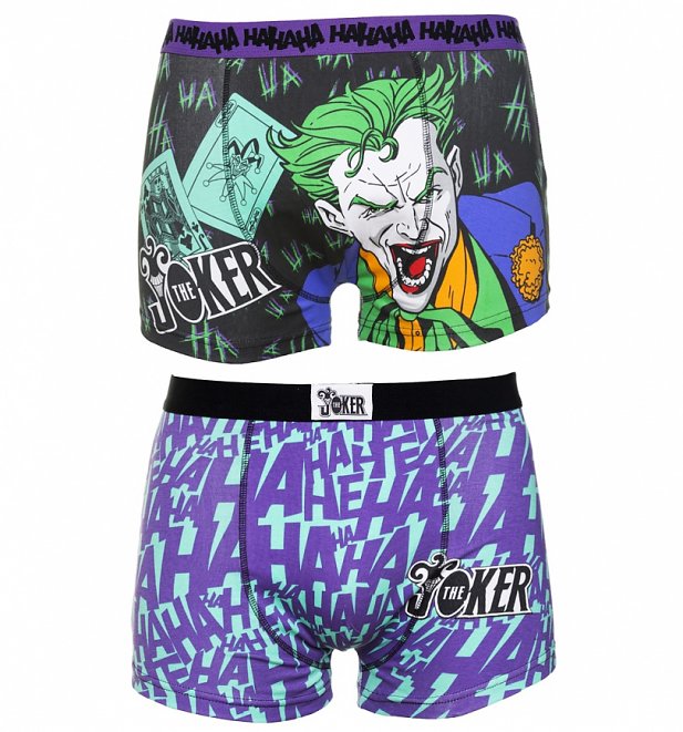 Men's 2pk Joker Boxer Shorts Men's 2pk Joker Boxer Shorts