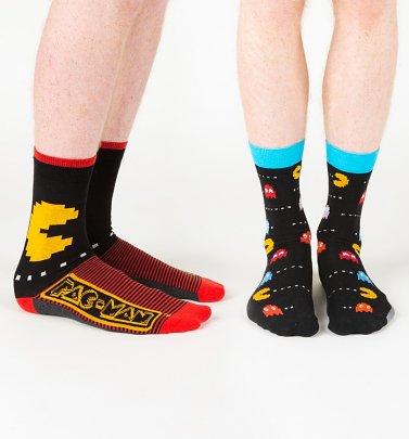Men's 2pk Pac-Man Socks Men's 2pk Pac-Man Socks