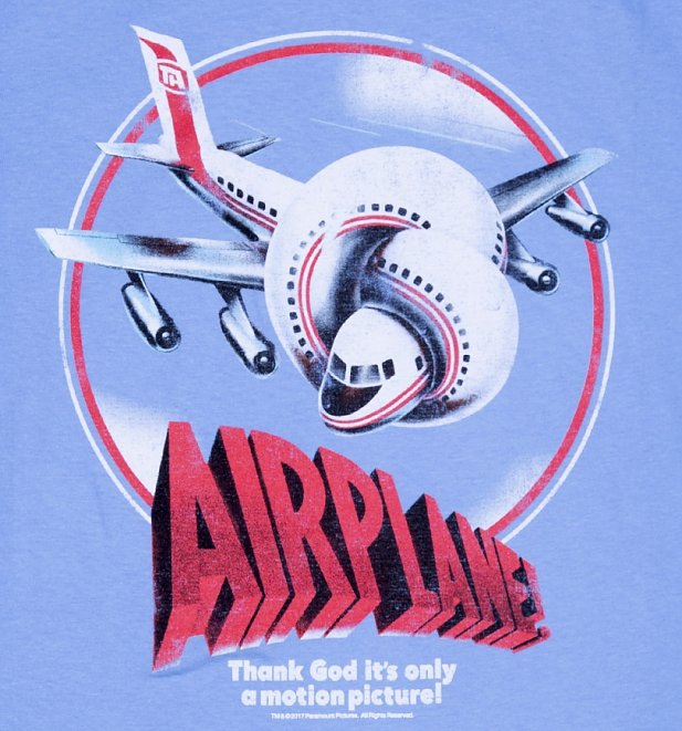 Men's Airplane Movie Logo T-Shirt Men's Airplane Movie Logo T-Shirt