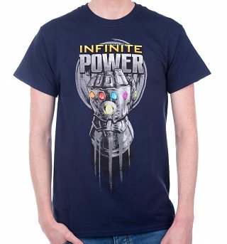 Men's Avengers: Infinity War Power Glove T-Shirt Men's Avengers: Infinity War Power Glove T-Shirt