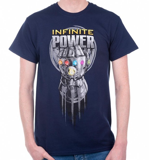 Men's Avengers: Infinity War Power Glove T-Shirt Men's Avengers: Infinity War Power Glove T-Shirt