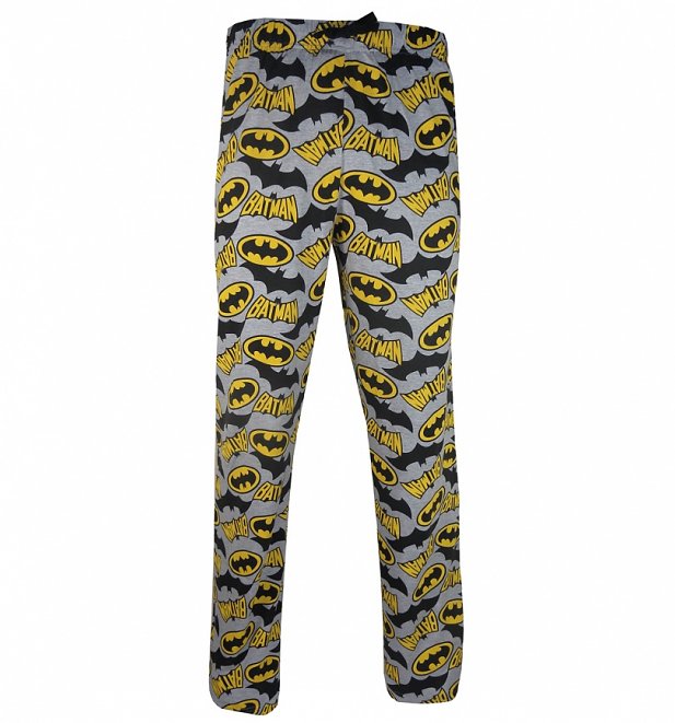 Men's Batman Logo Lounge Pants Men's Batman Logo Lounge Pants