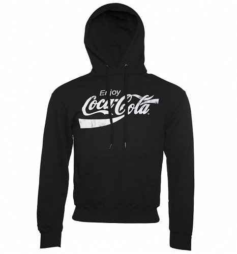 Men's Black Enjoy Coca-Cola Hoodie Men's Black Enjoy Coca-Cola Hoodie