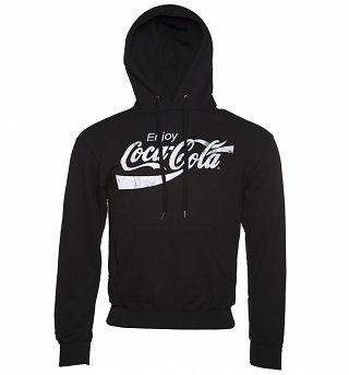 Men's Black Enjoy Coca-Cola Hoodie Men's Black Enjoy Coca-Cola Hoodie