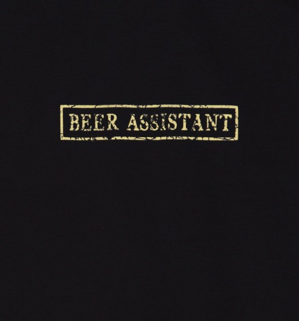 Men's Black Fast N' Loud Gas Monkey Garage Beer Assistant TShirt