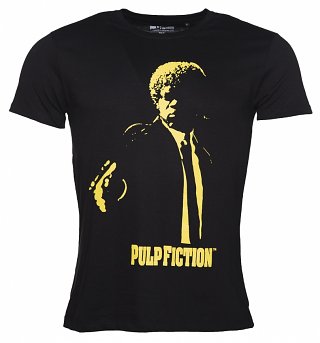Men's Black Jules Winnfield Pulp Fiction T-Shirt Men's Black Jules Winnfield Pulp Fiction T-Shirt