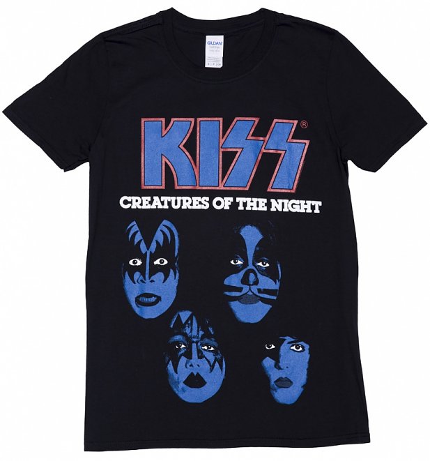 Men's Black KISS Creatures Of The Night T-Shirt Men's Black KISS Creatures Of The Night T-Shirt