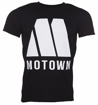 Men's Black Motown M Logo T-Shirt Men's Black Motown M Logo T-Shirt