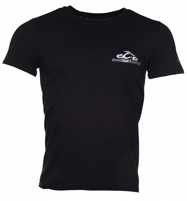 Men's Black Orange County Choppers Logo T-Shirt Men's Black Orange County Choppers Logo T-Shirt
