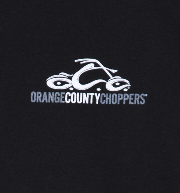 Men's Black Orange County Choppers Logo T-Shirt Men's Black Orange County Choppers Logo T-Shirt