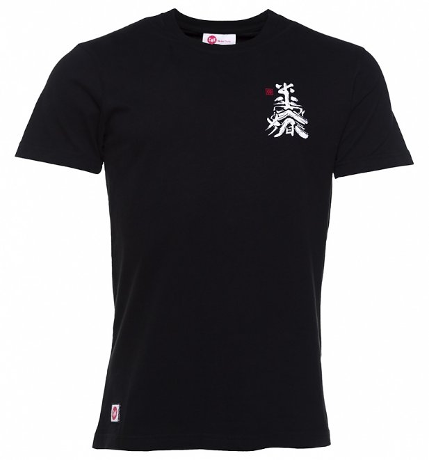 Men's Black Star Wars Stormtrooper Japanese Inspired T-Shirt from Chunk Men's Black Star Wars Stormtrooper Japanese Inspired T-Shirt from Chunk