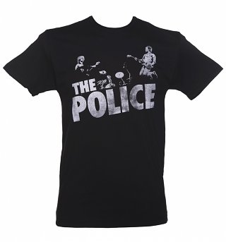 Men's White The Police Don't Stand So Close To Me T-Shirt