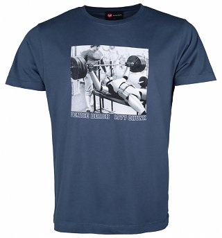 Men's Blue Venice Beach Stormtrooper Star Wars T-Shirt from Chunk Men's Blue Venice Beach Stormtrooper Star Wars T-Shirt from Chunk