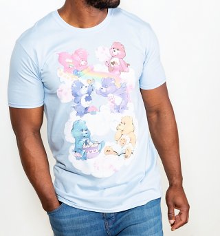 Men's Care Bears Sweet Treats Clouds T-Shirt Men's Care Bears Sweet Treats Clouds T-Shirt