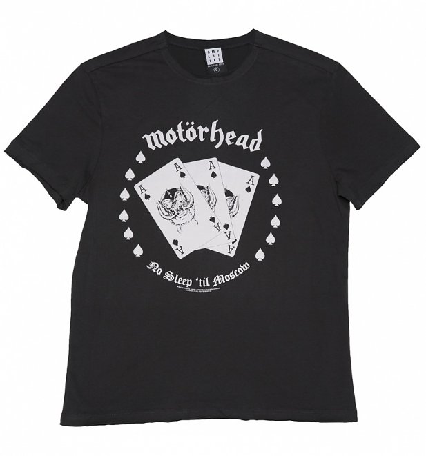 Men's Charcoal Motorhead Ace Of Spades T-Shirt from Amplified