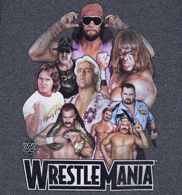 WWE WrestleMania Legends T-Shirt - The Shirt List