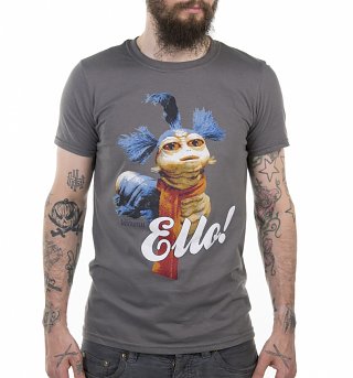 Men's Charcoal Worm Ello Labyrinth T-Shirt Men's Charcoal Worm Ello Labyrinth T-Shirt
