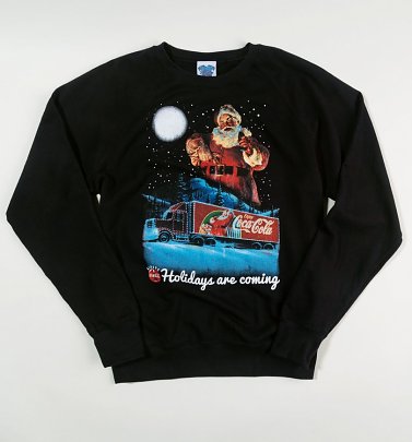 Men's Coca-Cola Holidays Are Coming Lightweight Christmas Jumper Men's Coca-Cola Holidays Are Coming Lightweight Christmas Jumper