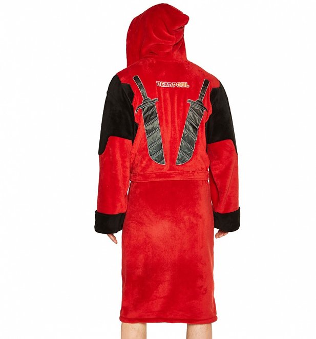 Men's Deadpool Dressing Gown Men's Deadpool Dressing Gown