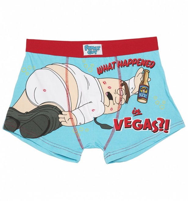 Men's Family Guy What Happens In Vegas 2 Pack Boxer Shorts