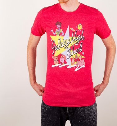 Men's Galaxy High School Heather Red T-Shirt Men's Galaxy High School Heather Red T-Shirt