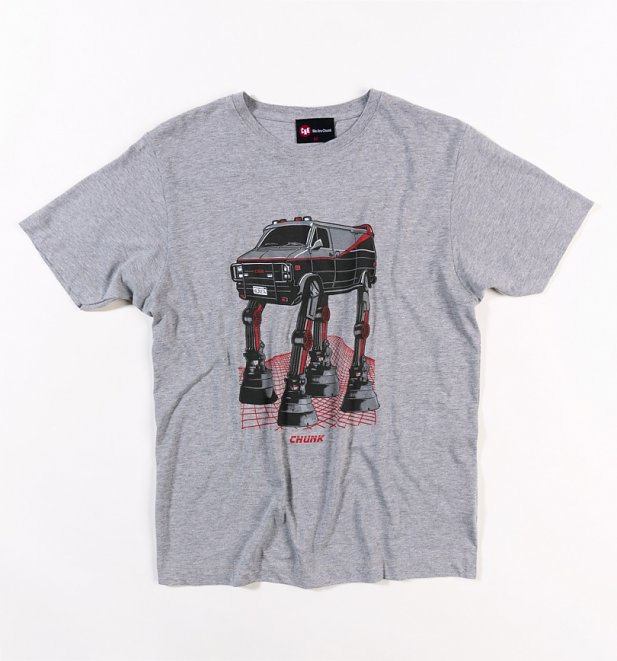 Men's Grey AT-AT Team Van T-Shirt from Chunk Men's Grey AT-AT Team Van T-Shirt from Chunk