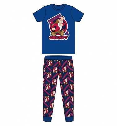 Men's Grumpy Seven Dwarfs Warning Pyjamas Men's Grumpy Seven Dwarfs Warning Pyjamas