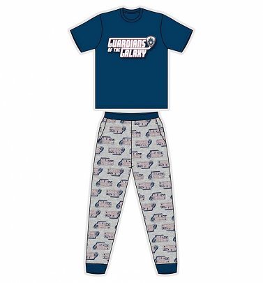 Men's Guardians Of The Galaxy Logo Marvel Pyjamas Men's Guardians Of The Galaxy Logo Marvel Pyjamas