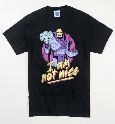 Men's Heavyweight Skeletor I Am Not Nice T-Shirt Men's Heavyweight Skeletor I Am Not Nice T-Shirt