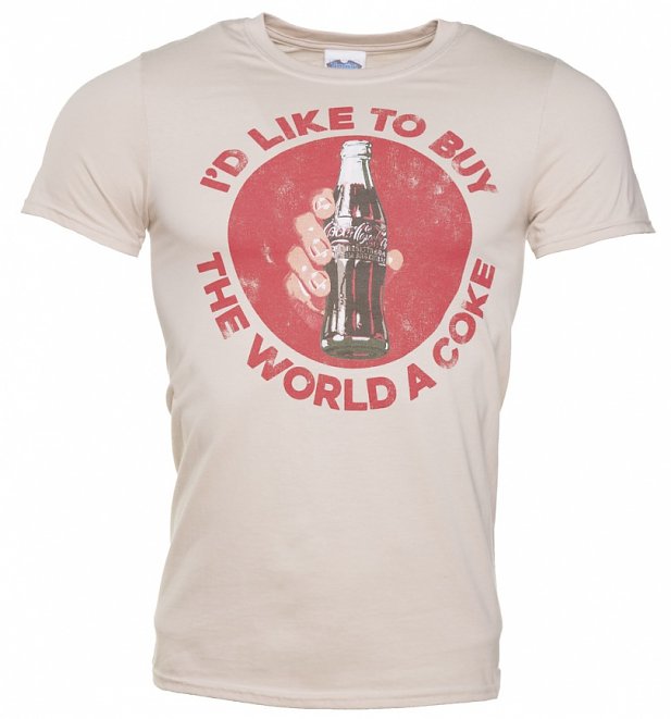 Men's I'd Like To Buy The World a Coke T-Shirt Men's I'd Like To Buy The World a Coke T-Shirt