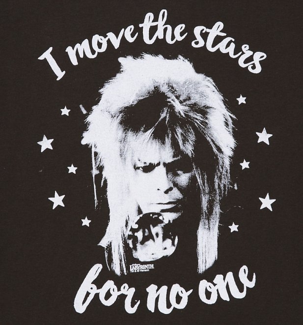 Men's Jareth I Move The Stars For No One T-Shirt Men's Jareth I Move The Stars For No One T-Shirt
