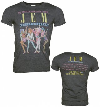 Men's Jem And The Holograms Tour T-Shirt Men's Jem And The Holograms Tour T-Shirt