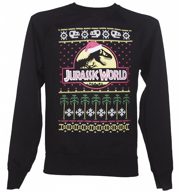 Men's Jurassic World Fair Isle Christmas Jumper Men's Jurassic World Fair Isle Christmas Jumper