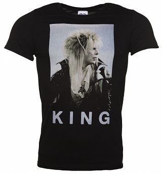 Men's Labyrinth Jareth The Goblin King Bowie T-Shirt Men's Labyrinth Jareth The Goblin King Bowie T-Shirt
