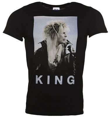 Men's Labyrinth Jareth The Goblin King Bowie T-Shirt Men's Labyrinth Jareth The Goblin King Bowie T-Shirt
