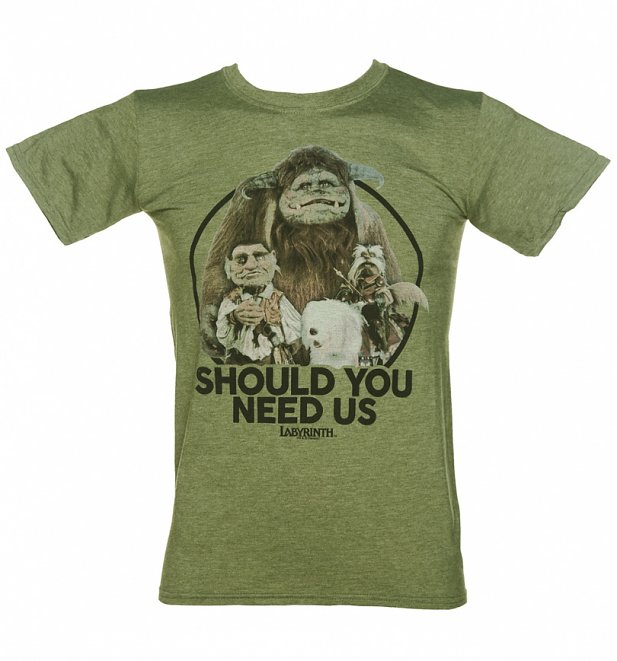 Men's Labyrinth Should You Need Us T-Shirt Men's Labyrinth Should You Need Us T-Shirt