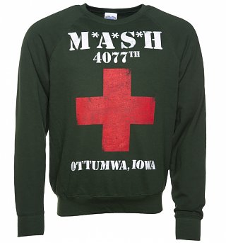 Men's M*A*S*H 4077th Logo Lightweight Sweater Men's M*A*S*H 4077th Logo Lightweight Sweater