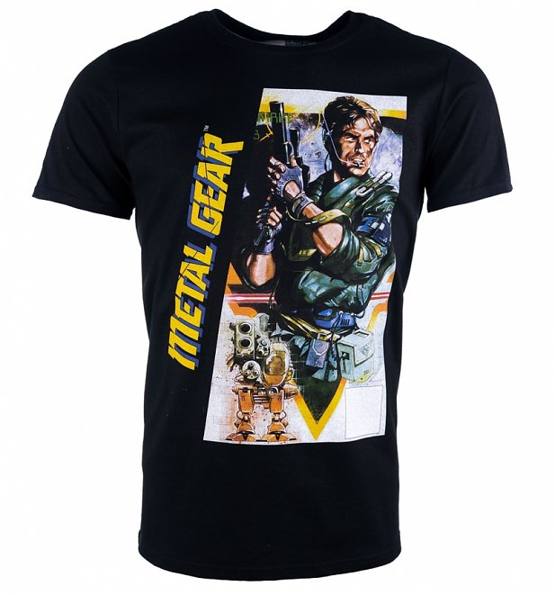 Men's Metal Gear Konami T-Shirt Men's Metal Gear Konami T-Shirt