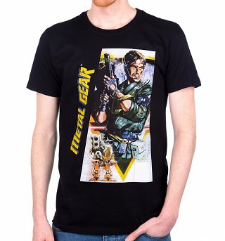 Men's Metal Gear Konami T-Shirt Men's Metal Gear Konami T-Shirt