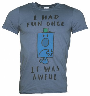 Men's Mr Grumpy I Had Fun Once T-Shirt Men's Mr Grumpy I Had Fun Once T-Shirt