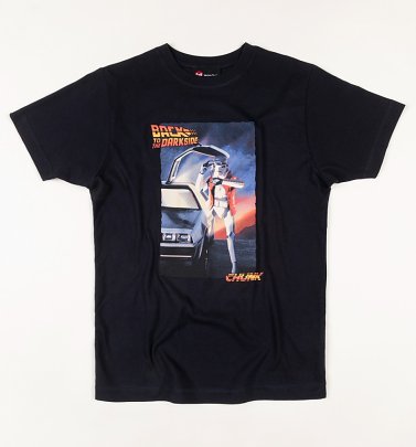 Men's Navy Back To The Darkside Star Wars T-Shirt from Chunk Men's Navy Back To The Darkside Star Wars T-Shirt from Chunk