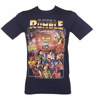Men's Navy WWE Royal Rumble T-Shirt Men's Navy WWE Royal Rumble T-Shirt