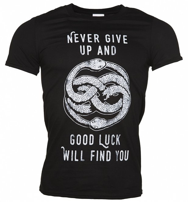 Men's Never Give Up NeverEnding Story Inspired T-Shirt Men's Never Give Up NeverEnding Story Inspired T-Shirt
