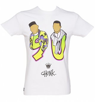 Men's Off White Fresh 90 T-Shirt from Chunk Men's Off White Fresh 90 T-Shirt from Chunk