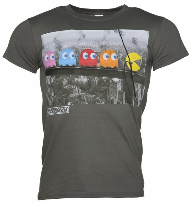 Men's Pac-Man Skyscraper T-Shirt Men's Pac-Man Skyscraper T-Shirt