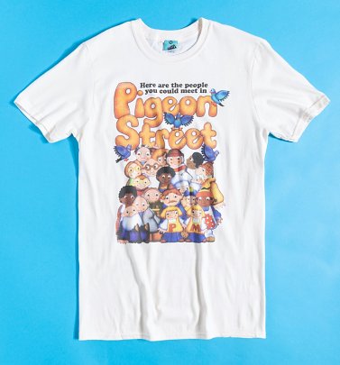 Men's Pigeon Street Gang Ecru T-Shirt