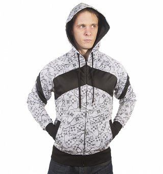 Men's PlayStation Controller Retro Hoodie Men's PlayStation Controller Retro Hoodie